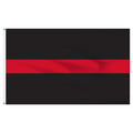 Thin Red Line Flag 3ft x 5ft Nylon