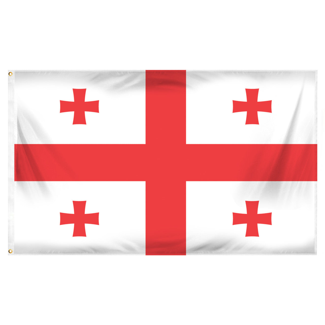 3ft x 5ft Georgia National Flag - Printed Polyester
