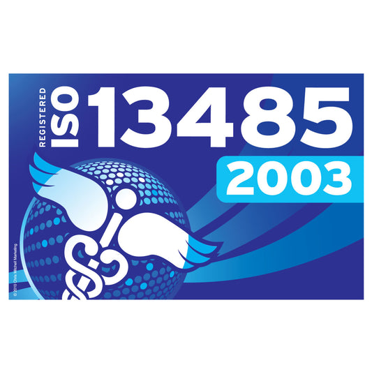 ISO 13485 2003 Flag - Secondary Image - United States Flag Store ISO 13485 flag