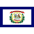 West Virginia Flag 4 x 6 Feet Nylon Flag