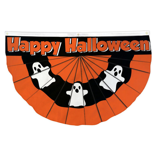 Halloween Bunting Ghost Flag - 3ft x 5 ft Printed Polyester