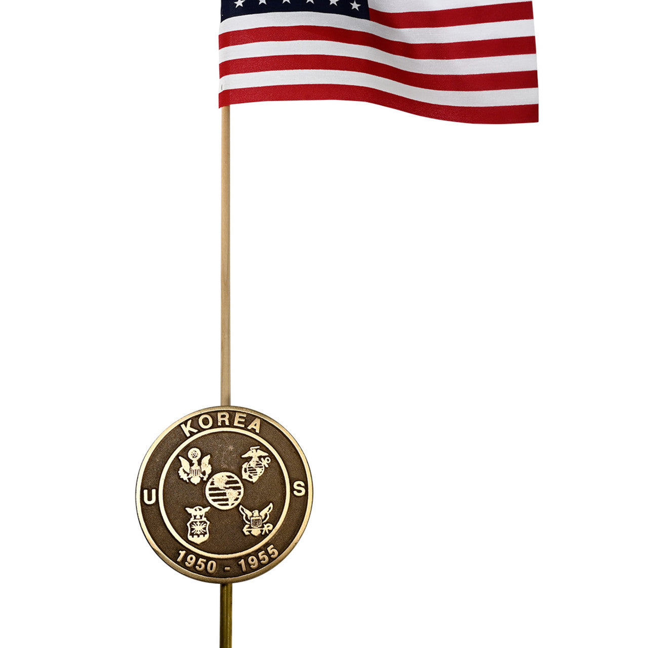 Korean War Veteran Grave Marker - in Cast Bronze
