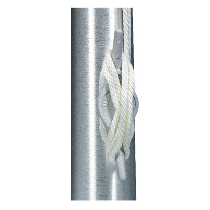 Estate Series 25ft Commercial Flagpole - .125in Wall Thickness - 3in Butt Diameter