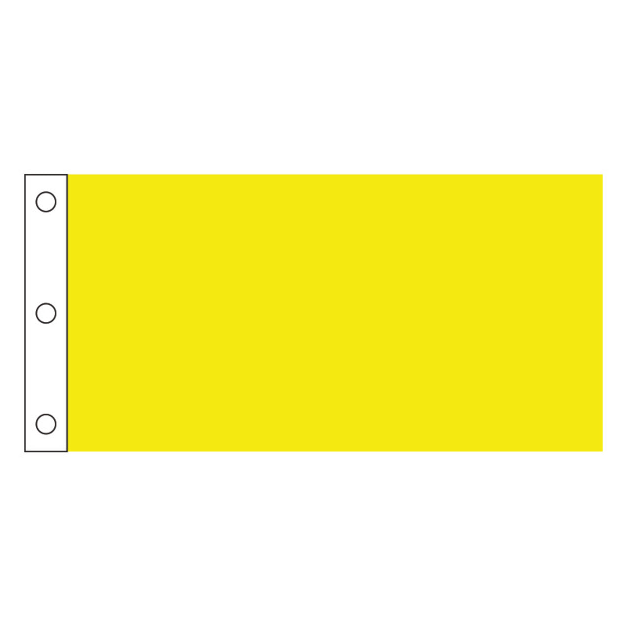 Solid Color Nylon Golf Flags - 14" x 20" With Grommets