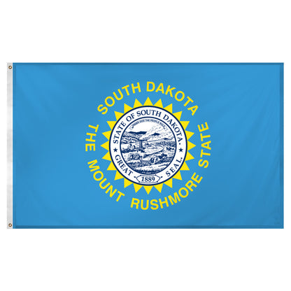 South Dakota 3ft x 5ft Super Knit Polyester Flag