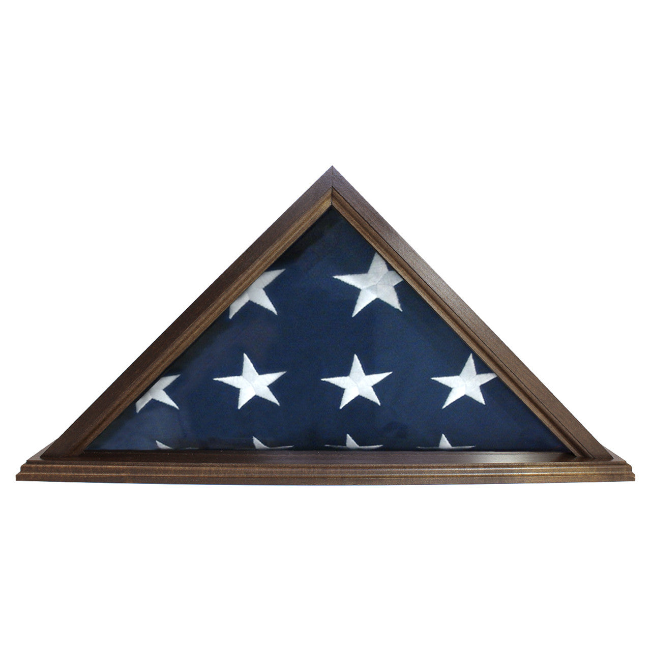 Roosevelt Burial Flag Display Case for 5' x 9.5' Flag