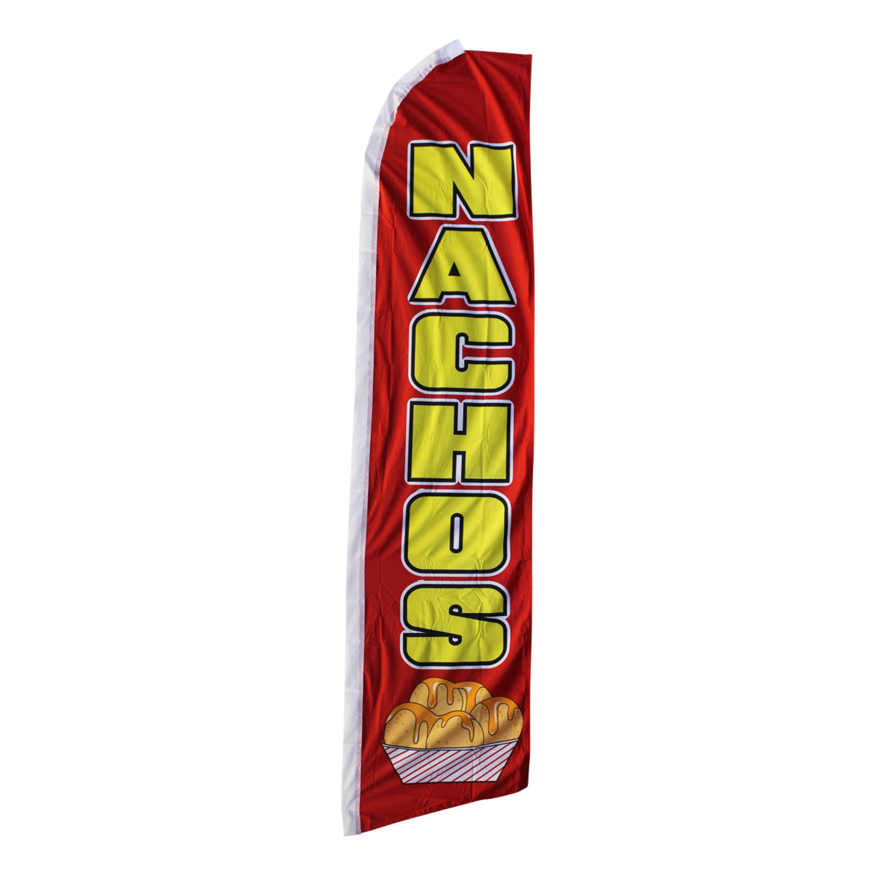 Nachos Swooper Flag - 11.5ft x 2.5ft