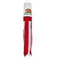 California flag windsock with bear emblem on a white background