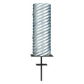 Steel Ground Sleeve - 4" Diameter - 25' High Flagpoles