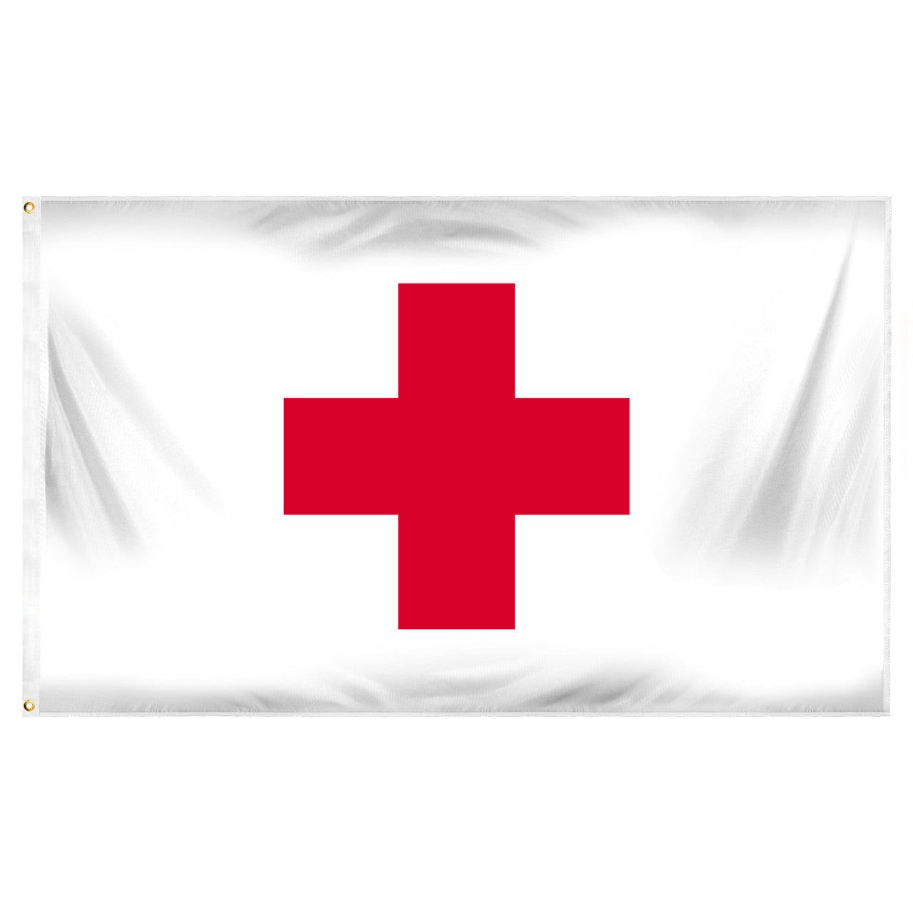 Red Cross 3ft x 5ft Polyester Flag