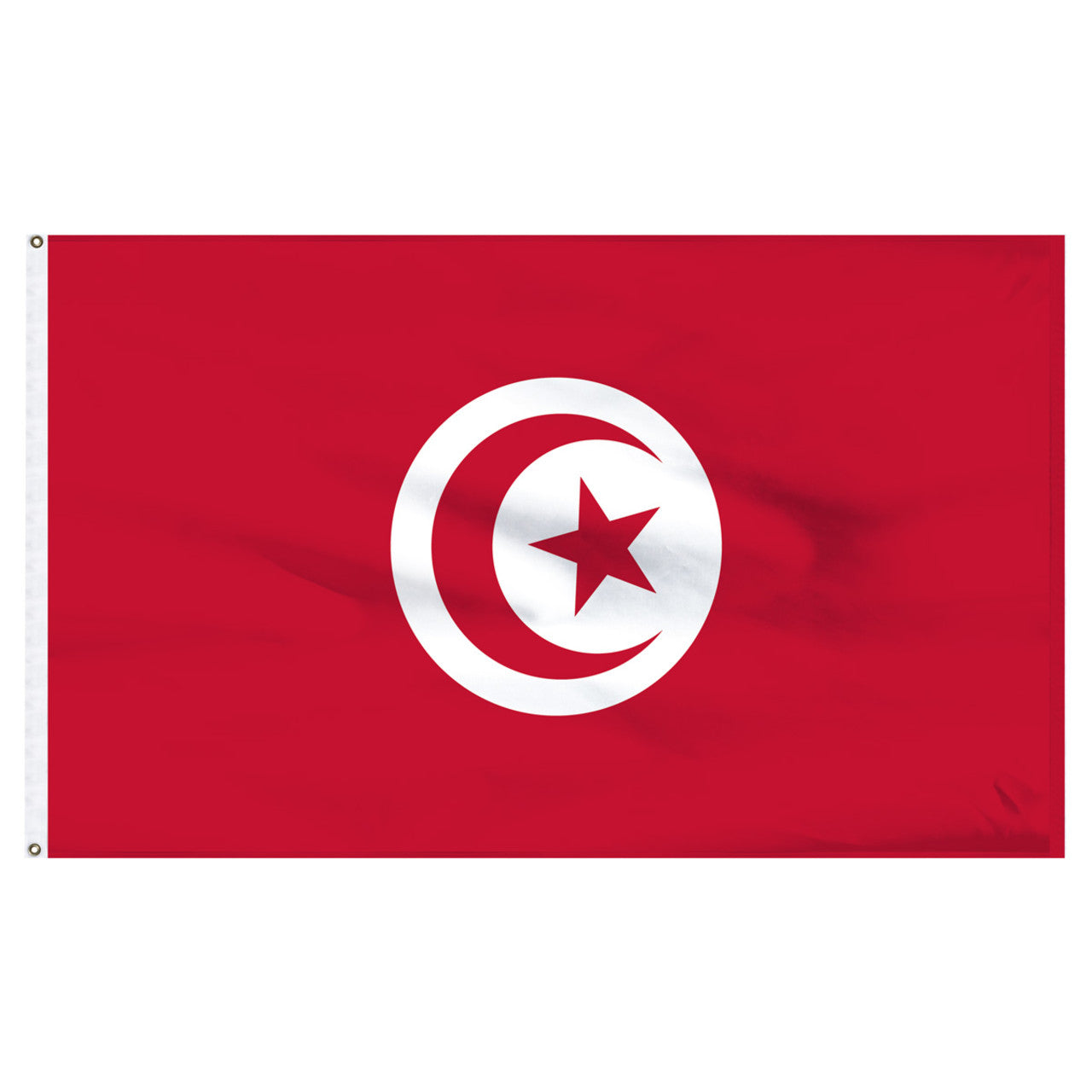 Tunisia 5' x 8' Nylon Flag