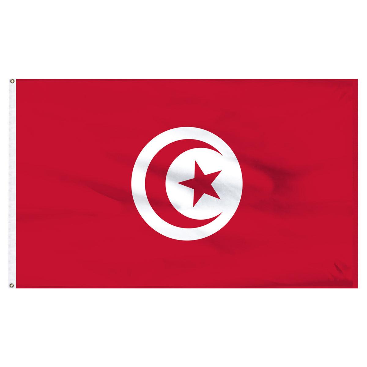 Tunisia 5' x 8' Nylon Flag