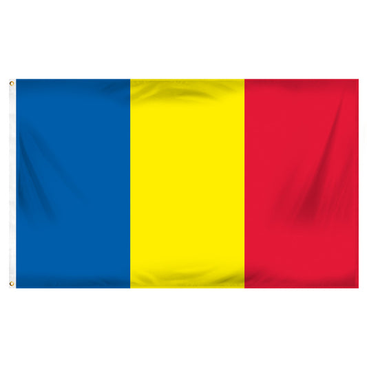 Romania 3ft x 5ft Printed Polyester Flag