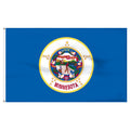 Minnesota Flag 3' x 5' Nylon