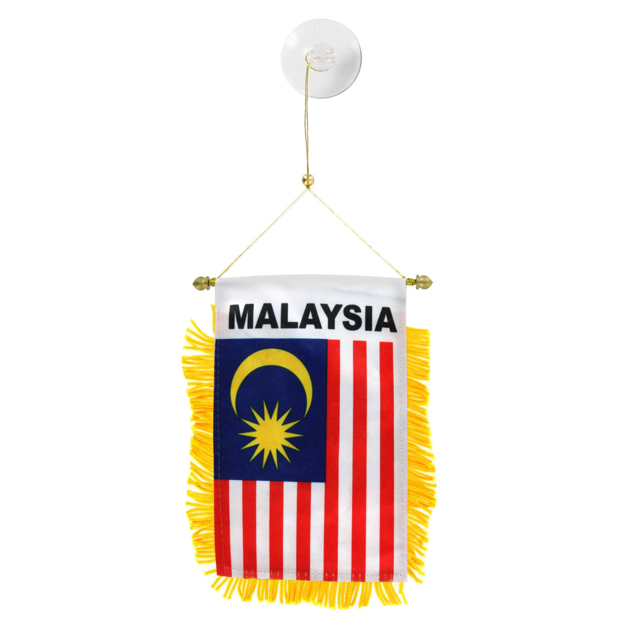 Malaysia Mini Window Banner - 4in x 6in