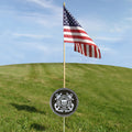 Coast Guard Grave Marker - Aluminum