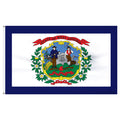 West Virginia flag 6 x 10 feet nylon
