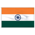 India Flag 5ft x 8ft Nylon