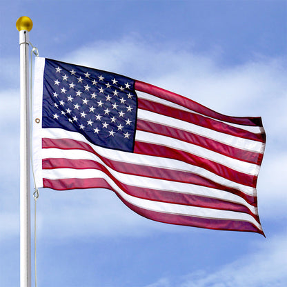 American Flag 10ft x 15ft Valley Forge Koralex II 2-Ply Sewn Polyester