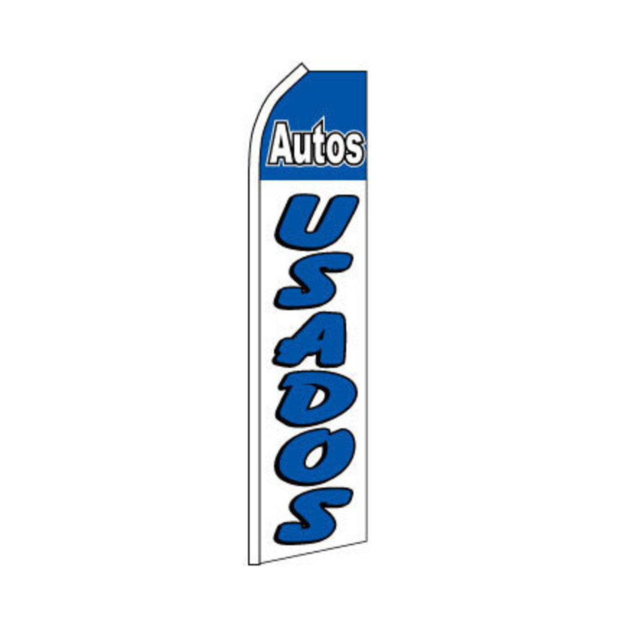 Autos Usados Swooper Flag - 11.5ft x 2.5ft