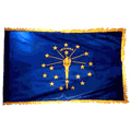 Indiana Flag 4 x 6 Feet Nylon
