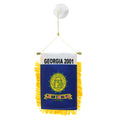 Georgia 2001 Mini Window Banner - 4in x 6in