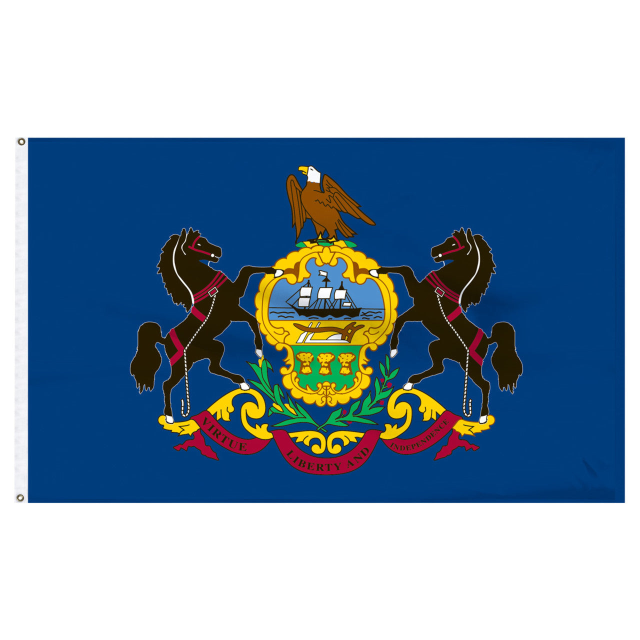Pennsylvania 12ft x 18ft Nylon Flag