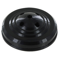 Weighted 5 Hole Flag Base for 4in x 6in Stick Flags - Black - 12 PK