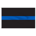 Thin Blue Line Flag 3ft x 5ft Nylon