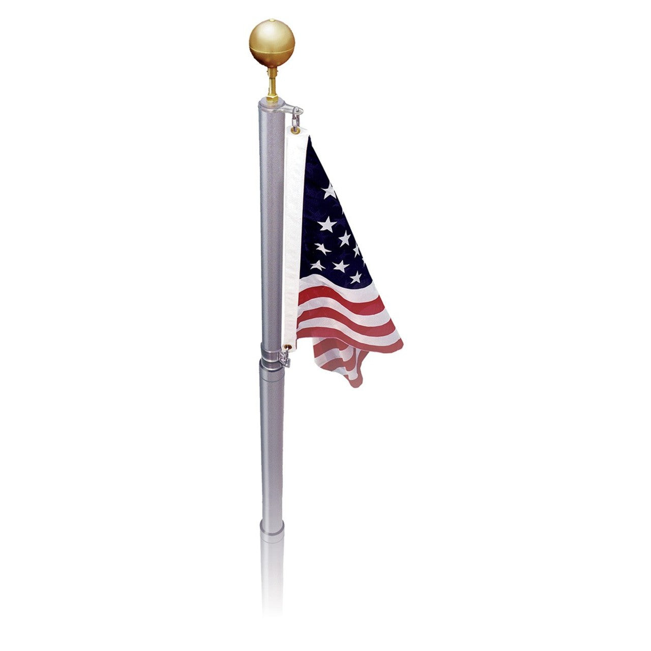 Super Tough 17ft Aluminum Telescoping Residential Flagpole