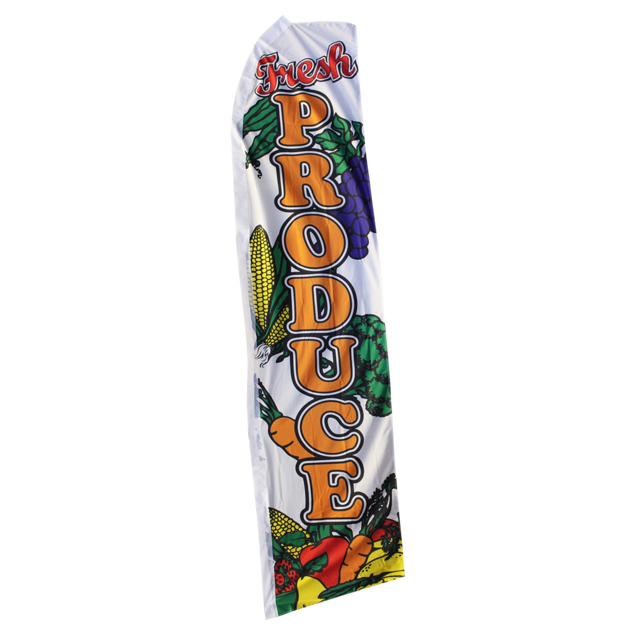 Fresh Produce Swooper Flag - 11.5ft x 2.5ft