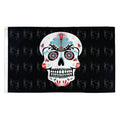 Sugar Skull Flag - 3ft x 5ft Printed Polyester