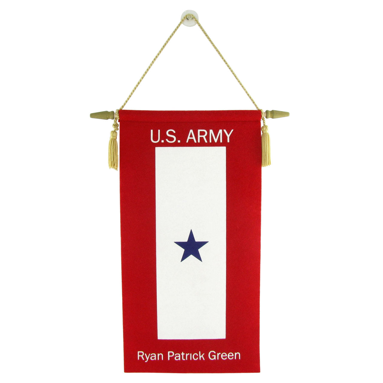 Traditional Customized Service Flag - Personalized