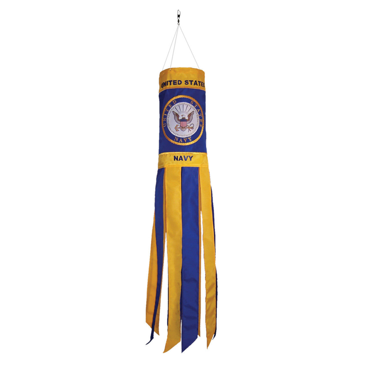U.S. Navy Emblem Windsock - 6in x 40in