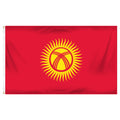 Kyrgyzstan 3ft x 5ft Printed Polyester Flag