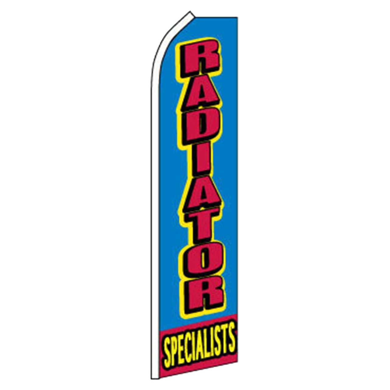 Radiator Specialists Swooper Flag