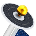 Solar LED Flagtop Pole Light - High Output 1100 Lumens - LumeGen