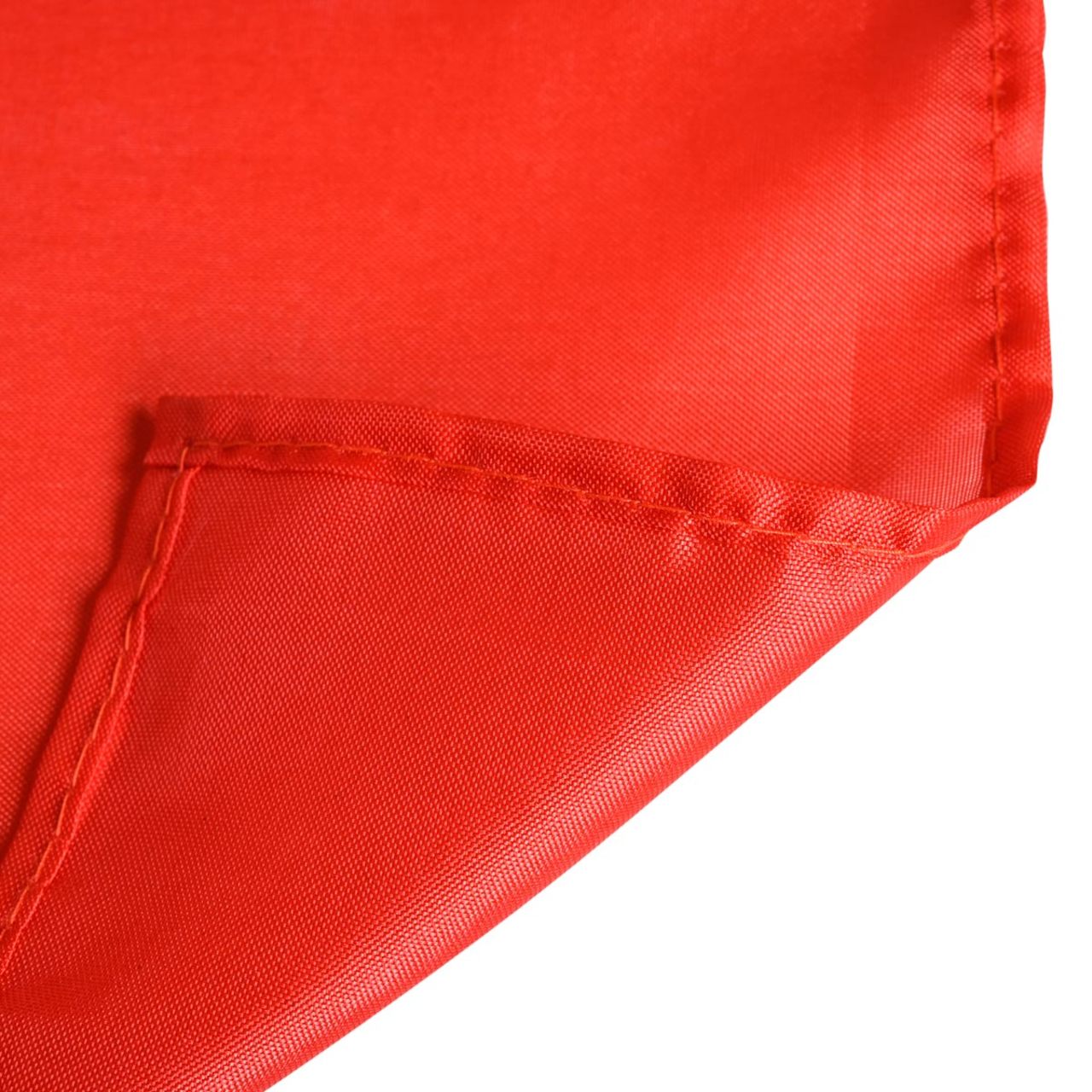 Red fabric from a flag