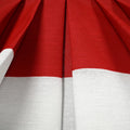 18in x 36in Printed Pleated Fan - Cotton with Stars