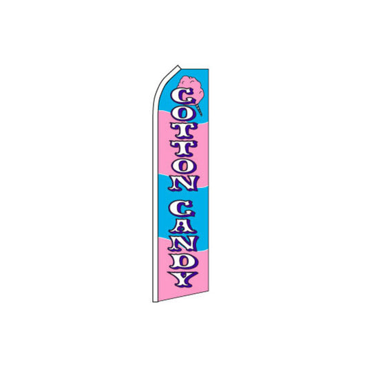 Cotton Candy Swooper Flag - 11.5ft x 2.5ft