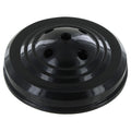 Weighted 5 Hole Flag Base for 4in x 6in Stick Flags - Black