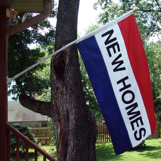New Homes Flag - 3ft x 5ft - Secondary Image - United States Flag Store New Homes Flag - 3ft x 5ft