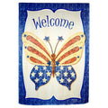 Poly Butterfly Banner Flag 28in x 40in