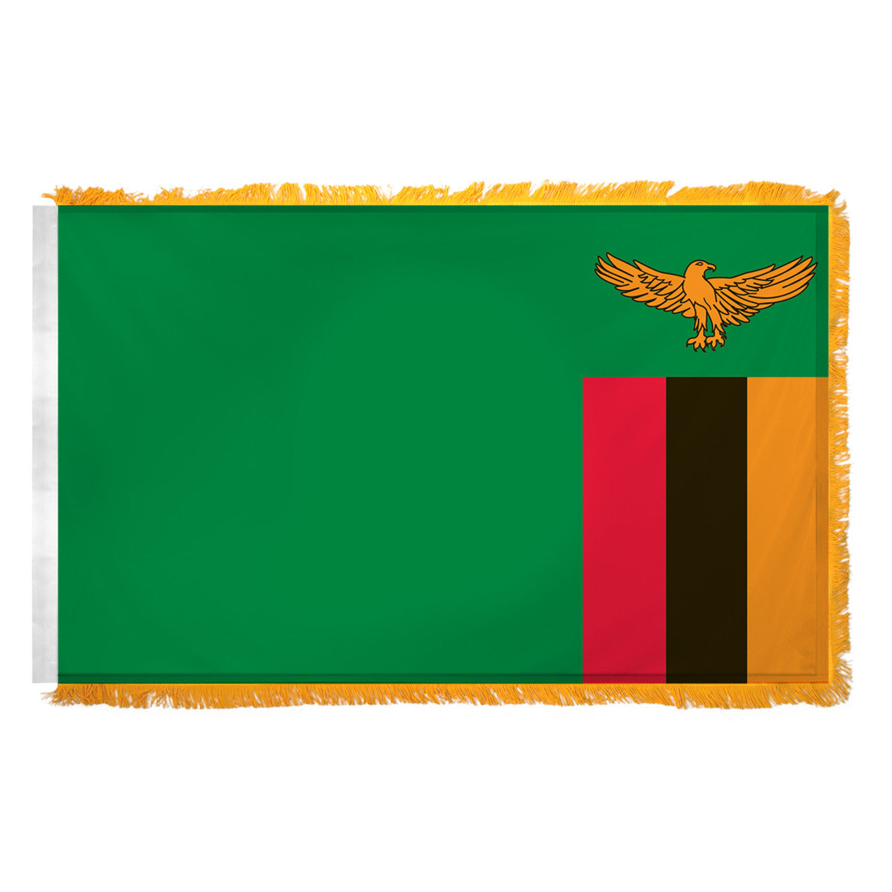 Zambia 4ft x 6ft Nylon Flag