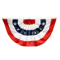 3ft x 6ft Super Tough Sewn Polyester Pleated Fan