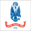 US Army Emblem on a white background
