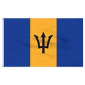 Barbados Flag 3ft x 5ft Nylon