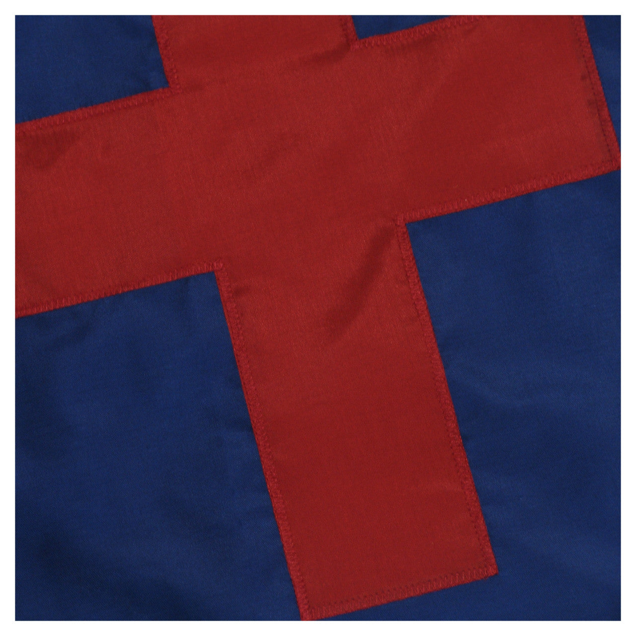 Christian Flag 4ft x 6ft Nylon with Pole Hem and Fringe