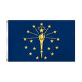 Super Tough Indiana Outdoor Nylon Flag 3' x 5'