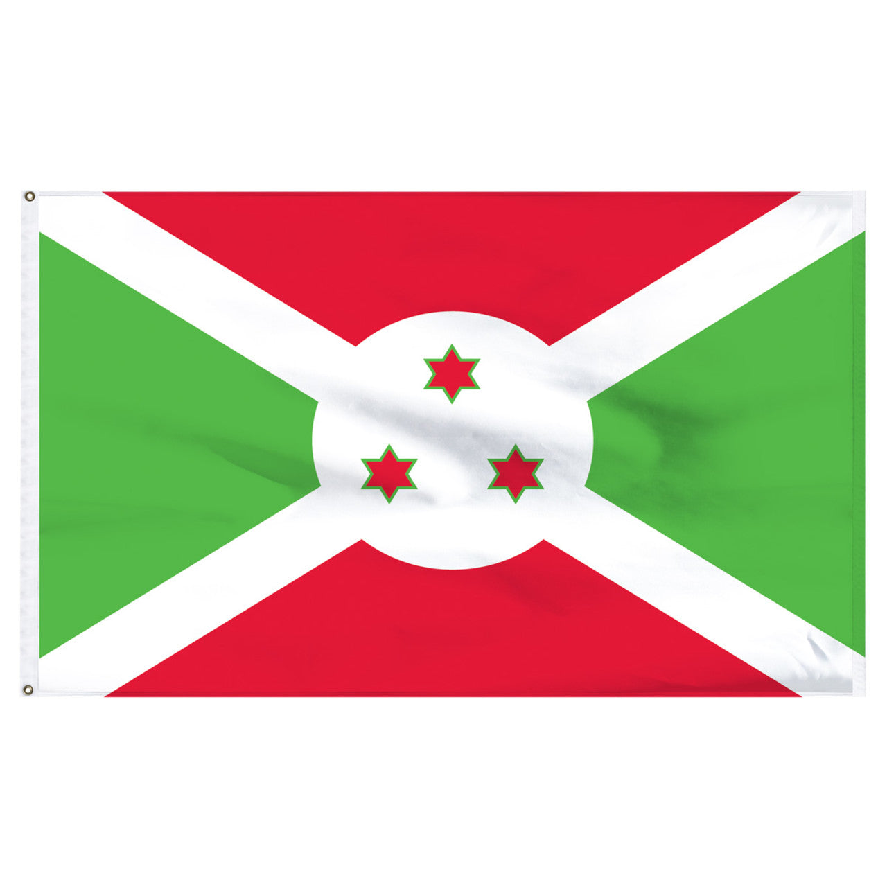 Burundi 4ft x 6ft Nylon Flag